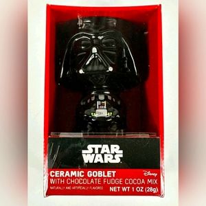 Star Wars Darth Vader Black Ceramic Goblet Cup Coffee Mug By Galerie